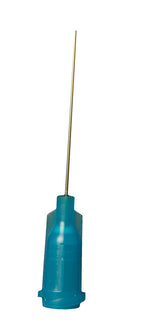 Jensen Global JG25-1.0X Standard Steel 25 Gauge Needle with Blue Luer Lock Hub, 50/Box