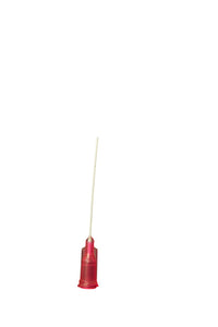 Jensen Global JG25-1.5XPRO 25-Gauge Flexible Dispensing Tips, 1.5", Red, 50/Pkg