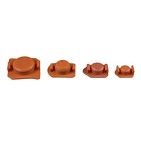 Jensen Global JG30A-BLL-EC-20 30/50cc Air Barrel End Caps, 20 per Bag