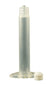 Jensen Global JG3A-50 3CC Air Barrel White Pe Stopper 50 Per Pack 