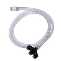 Jensen Global JG3A-XC Standard White Quick Connect Syringe Adapter with 1/4" tubing, 3' Long, 3CC 