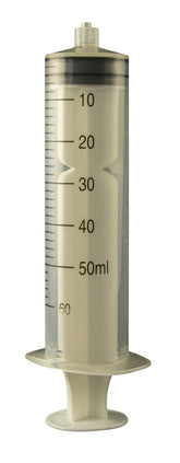 Jensen Global JG50CC-LL-5 Calibrated Assembled Syringe with Luer Lock, 50cc, 5 Per Pack