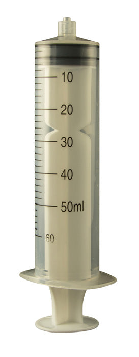 Jensen Global JG50CC-LL-5 Calibrated Assembled Syringe with Luer Lock, 50cc, 5 Per Pack