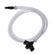 Jensen Global JG5A-X Standard Black Barbed Syringe Adapter with 1/4" tubing, 3' Long, 5CC