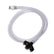 Jensen Global JG5A-XC Standard White Quick Connect Adapter with/ 1/4" tubing, 3' Long, 5CC 