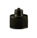 Jensen Global JGC-512 Luer Lock Bottle Cap for 1oz Dispenser Bottles w/ a 20-410 Neck Size, Black, 100/Bg 