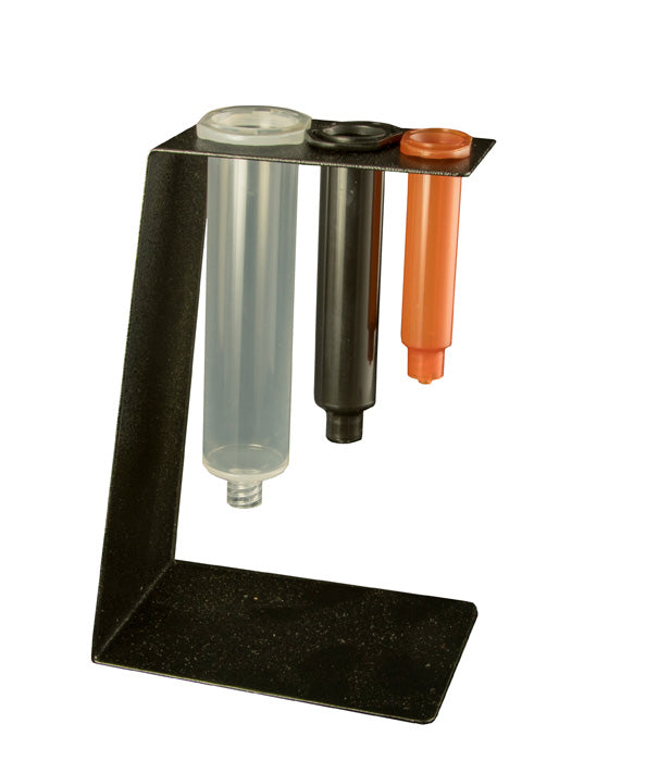 Jensen Global JGD816 Black Syringe Stand for 3 - 30CC Barrels 