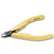 Lindstrom 8142 Oval Head Diagonal Ultra Flush Small Cutter With ESD-Safe Handle, 18 AWG Gauge Cut Capacity, 4-3/8"