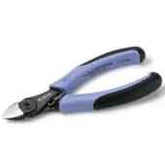 Lindstrom P6160 ESD-Safe Full Flush Plastic Cutters With Ergo Grip Handles