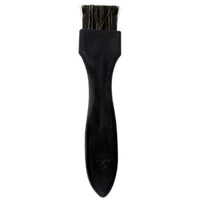 Menda 36087 Conductive ESD Brush with Flat Handle, Black Firm Bristles [1in]
