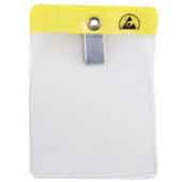 Menda 35010 ESD Badge Holder, Clip-On, Vertical, 2-3/8" x 3"