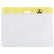 Menda 35015 ESD-Safe Horizontal Proximity Badge Holder, 3-15/16" x 3-1/16"