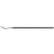 Menda 35123 Stainless Steel Hooked Needle Point Probe, 5.5" Long