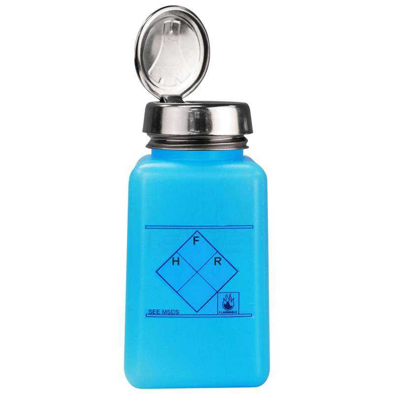 Menda 35259 ESD-Safe Hazardous Info Solvent Dispenser Bottle