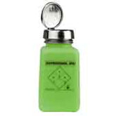 Menda 35275 ESD-Safe Green durAstatic Solvent Dispenser Bottle with One-Touch Pump Top