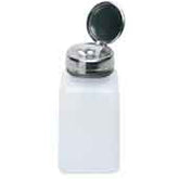 Menda 35309 Natural Square HDPE Bottle With One-Touch Pump, 6oz