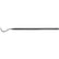 Menda 35623 Stainless Steel Curved Needle Point Probe, 5.5" Long