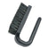 Menda 35695 ESD-Safe Conductive Fibers Brush with Polypropylene Curved Handle, 3"x1.5"