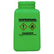 Menda 35737 DurAstatic Dissipative HDPE Green Square Bottle, GHS Label with "Isopropanol", 6 oz