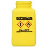 Menda 35738 HDPE DuraStatic HCS Label Isopropanol Printed Dispensing Bottle, 6 Oz