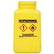 Menda 35738 HDPE DuraStatic HCS Label Isopropanol Printed Dispensing Bottle, 6 Oz