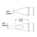 METCAL HCV-9CH0018S High Thermal Demand Cartridge Chisel, 1.78mm