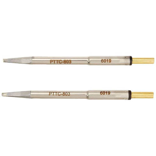 Metcal PTTC-803 PTTC 800 Series Blade Tweezer Cartridge Solder Tip, 2.0mm