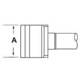 Metcal SMTC-164 SMTC Series Blade Cartridge Solder Tip, 5mm