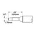 Metcal STTC-104 Series STTC Chisel Soldering Cartridge