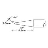 Metcal STTC-844 STTC 800 Series 30° Bent Sharp Conical Tip Solder Cartridge