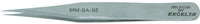 Excelta MM-SA-SE Stainless Steel Anti-magnetic Tweezers with Fine Straight Tips 1 Star 5"