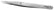 Excelta MM Carbon Steel Tweezer with Straight Fine Tip, 5"