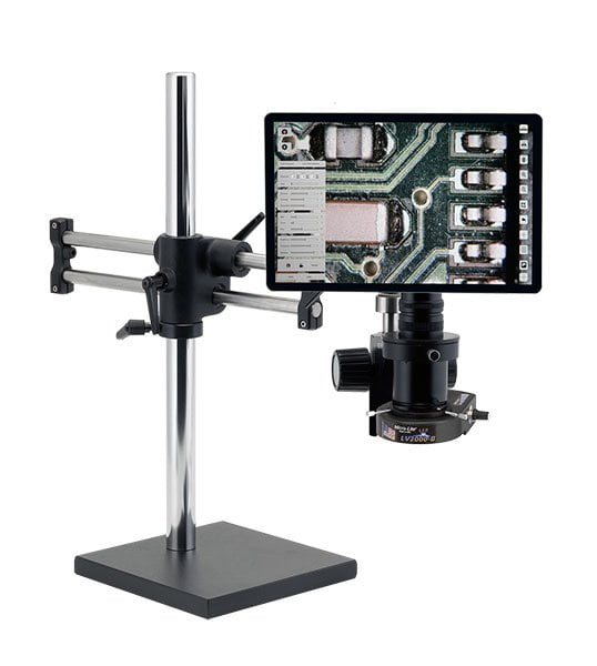 O.C. White TKSS Super-Scope Hd Integrated Inspection Digital Microscope & Ball Bearing Base