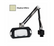 O.C White 72400 ESD-Safe 3-Diopter Illuminated Magnifier with Clamp Down Base & 43" Arm Reach, Beige