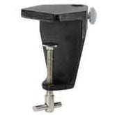 O.C White 11440-1B Cast Iron Table Edge Clamp Assembly for Magnifier, Black