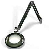 O.C White 42400-4-RG ESD-Safe 4-Diopter LED Magnifier with 43" Reach & Clamp Base, Racing Green