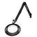 O.C White 62400-4-B ESD-Safe 4-Diopter LED Magnifier with 43" Reach & Clamp Base, Carbon Black