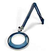 O.C. White 62400-5-SB ESD-Safe 4-Diopter LED Magnifier with 43" Reach and Clamp Base