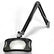 O.C White 82300-4-B ESD-Safe 4-Diopter LED Magnifier with 43" Reach & Screw Down Base, Carbon Black