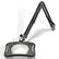 O.C White 82400-4-CM ESD-Safe 4-Diopter LED Magnifier with 43" Reach & Clamp Base, Charcoal Mist