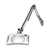 O.C. White 82400-4-UV-MW UV LED 43 Reach Magnifer Medical White