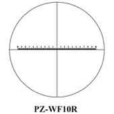 O.C. White PZ-WF10R Pro-Zoom 10X Reticle Eyepiece With 20MM/200 Divisions