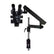 O.C. White TKPZ-FA Pro-Zoom 6.5 ESD-Safe Binocular Microscope with Dual Arm Base