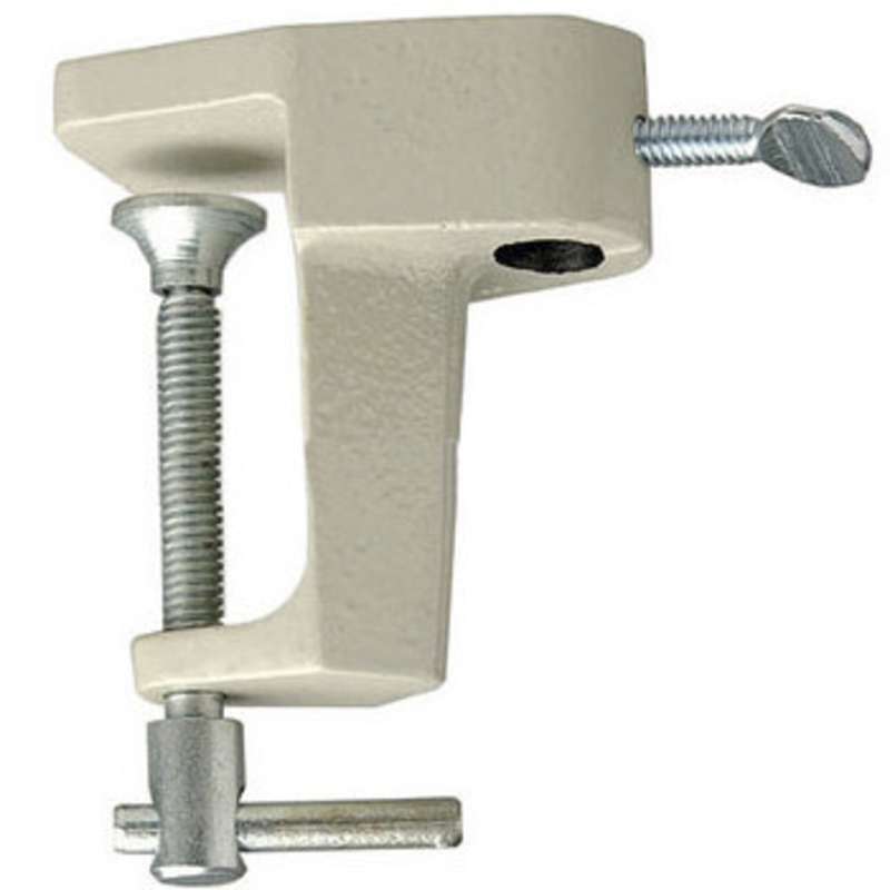 O.C White 11440-1 Cast Iron Table Edge Clamp Assembly For Magnifier