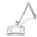 O.C White 82300-4-MW ESD-Safe 4-Diopter LED Magnifier with 43" Reach & Screw Down Base, Medical White