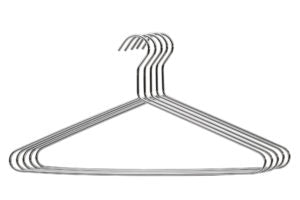 Bevco OHC12 Open Hook Chrome Hanger-Qty 12