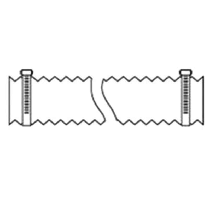 Metcal CH0251 Connection Hose with Clamps for Omniflex & BVX Arms