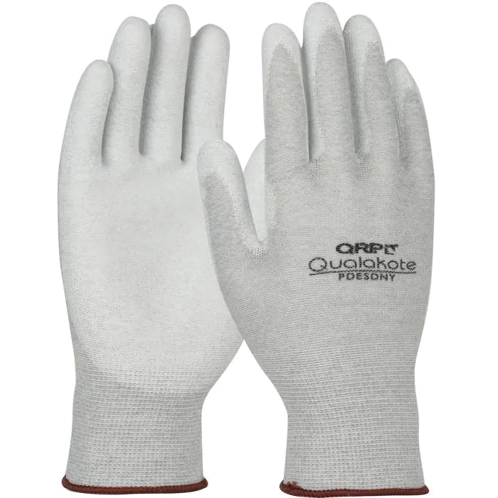 PIP PDESDNYS Polyurethane Coated Grip, Gray, Size S