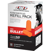 PIP 267-HPF210-1 Mega Bullet Disposable Foam Ear Plugs Dispenser Refill Pack 