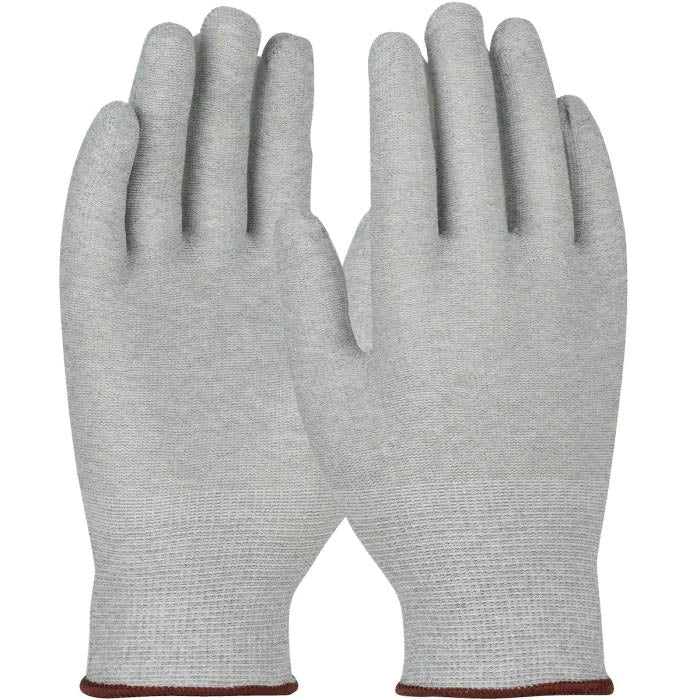 PIP KASS Anti-Static Work Gloves Small, Gray  
